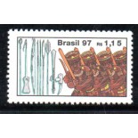 C2029 Cultura Indigena 37.973 Destacado do bloco 107 Mint