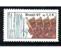 C2029 Cultura Indigena 37.973 Destacado do bloco 107 Mint