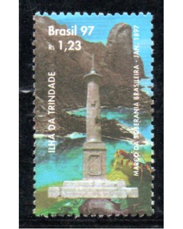 C2032 Ilha da Trindade  - 100 Anos de Soberania 37.974 Mint Destacado do Bloco 108