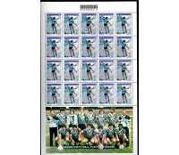 2001 C2406 Folha Grêmio  Ano 2001 Completa Campeão da Libertadores 1983-1995 - 37.977 Mint