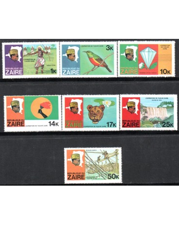 Zaire 1979 Série 37.987 Mint