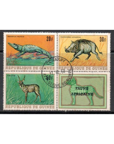 Repúbica da Guiné 1980 Carimbado Com goma 37.989