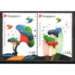 Singapura 2021 Se-Tenant 38.002 Mint