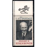 U.S.A. Dwigth D. Eisenhower 1970 Mint 38.005