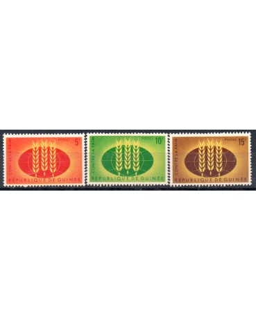 República da Guiné 1963 Novo com Goma 38.008