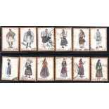 Grécia 1963 Trajes Típicos 38.009 Carimbados