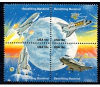 EUA 1981 Astronomia 1981 Quadra 38.012 Mint