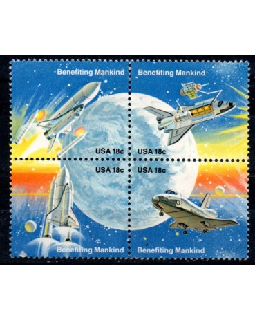 EUA 1981 Astronomia 1981 Quadra 38.012 Mint