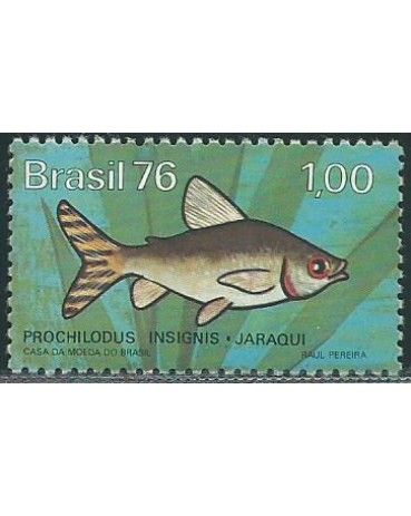 C941  - PEIXES DE ÁGUA DOCE - JARAQUI - 1976 NOVO  2975