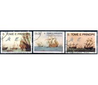 São Tomé e Principe 1989 Embarcações 38.019 Carimbo CTO