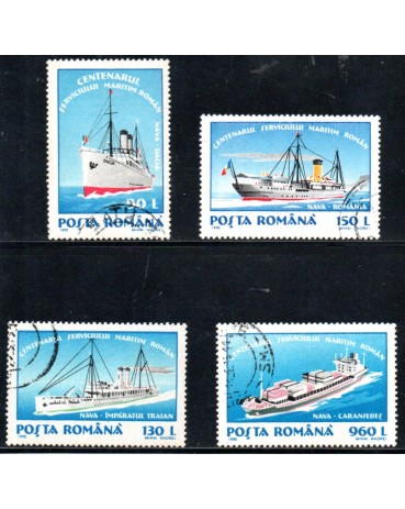 Romênia 1993 Carimbo CTO 38.022 Goma Total