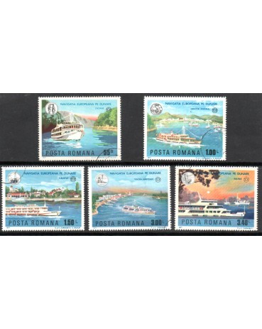 Polônia 1977 Embarcações 38.028 Carimbados goma total