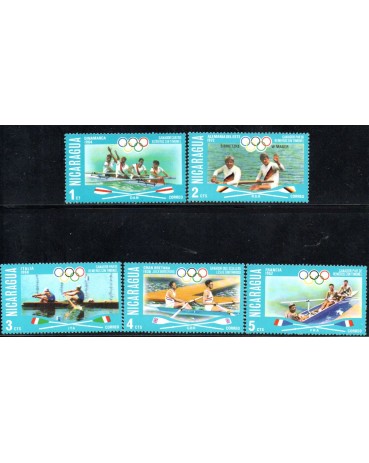 Nicarágua 1976 Jogos Olímpicos 38.030 Mint