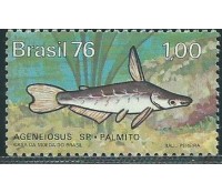 C943  - PEIXES DE ÁGUA DOCE - PALMITO - 1976 NOVO 2978