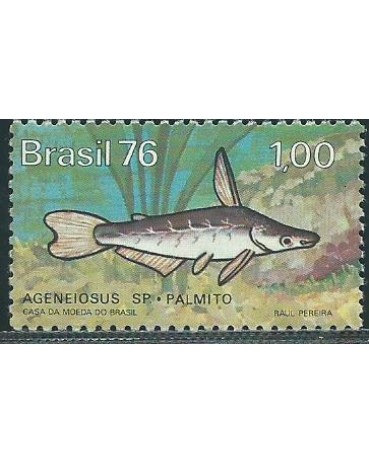 C943  - PEIXES DE ÁGUA DOCE - PALMITO - 1976 NOVO 2978