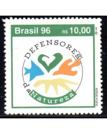 SP-1 Selo `romocional - Defensores da Natureza 38.043 Novo