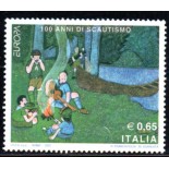 Ecotismo 100 anos do escotismo / Europa Cept Itália 2007 Novo 38.046