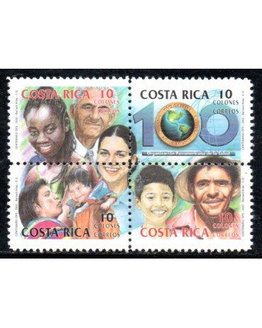 Costa Rica 2002 Quadra Mint 38.048