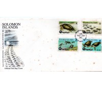 Ilhas Salomão 1997 Fdc Tartarurgas 38.052 Contém pontos de oxidação