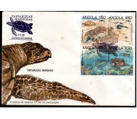 Angola FDC Tartarugas quadra 1998 - 38.056