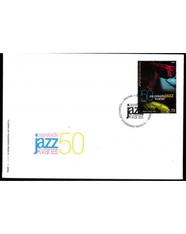Croácia 2009 FDC - Jazz  38.082 Novo