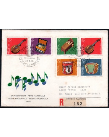 Suíça 1985 Instrumentos Musicais 38.093