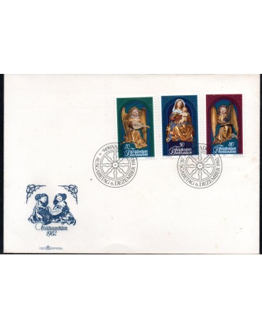 Liechtenstein  6.12.1982 FDC Natal 38.103
