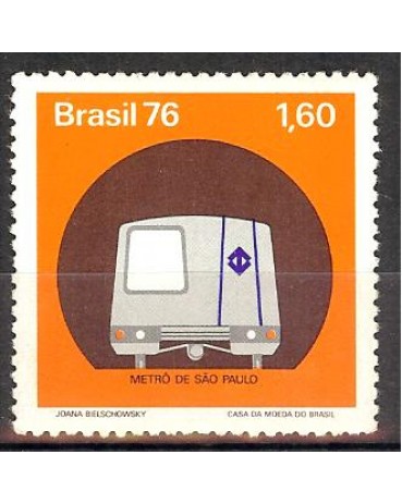 C955 MINT - METRO DE S.PAULO 1976