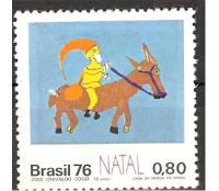 C959  NATAL 1976 PAPAI NOEL 3068 NOVO