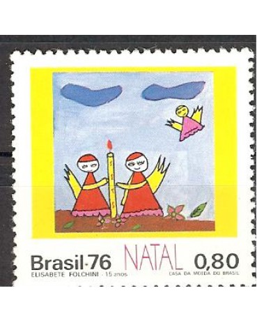 C961 - NATAL 1976 ANJOS 3070 Novo