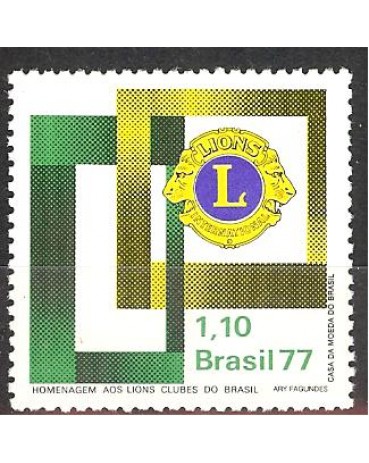 C0978 MINT - LIONS CLUBE 1977 Novo 3084