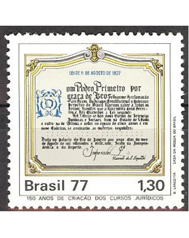 C998 CURSOS JURÍDICOS - MINT 3112  - 1977