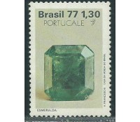 C1017 PEDRAS PRECIOSAS ESMERALDA 1977  NOVO 3141