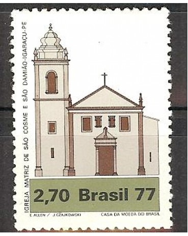 C1024- 1977 IGREJAS - IGUARAÇÚ - Novo 3150