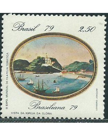 C1110 PINTURAS DO RJ - IGREJA 1979  MINT 3275