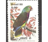 C1166 VII LUBRAPEX - PAPAGAIO PEITO ROXO - Mint 3355