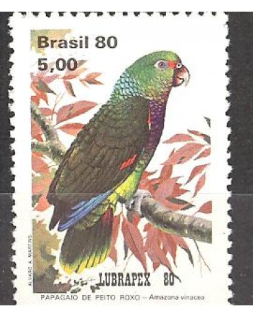 C1166 VII LUBRAPEX - PAPAGAIO PEITO ROXO - Novo 3356