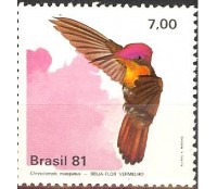 C1199 - BEIJA-FLORES - VERMELHA - Novo  3402