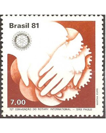 C1201 ROTARY CLUBE - MÃOS - Novo 3405