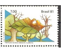 C1204 - MEIO AMBIENTE - FLORESTA - 1981  MINT  3409