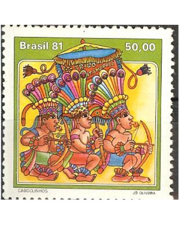 C1214 - BAILADOS POPULARES - CABOCLINHOS - Mint 3422