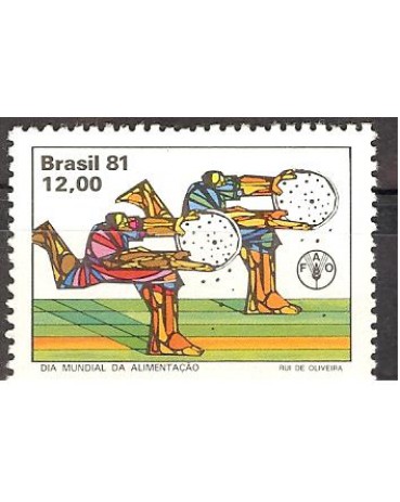C-1224 - DIA M. DA ALIMENTAÇÃO - NOVO 3434  1981