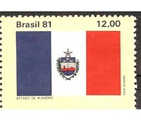 C1231 - BANDEIRAS DOS ESTADOS - ALAGOAS - MINT  3445