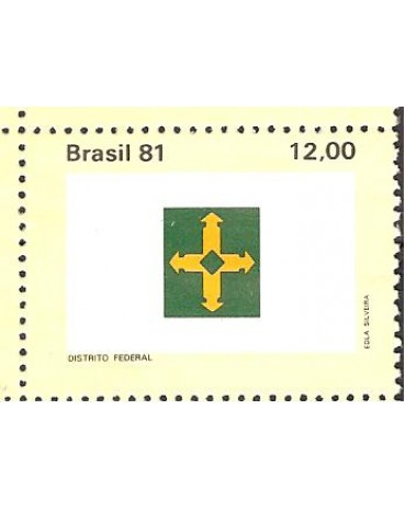 C1233 - BANDEIRAS DOS ESTADOS - D.FEDERAL - M 3448