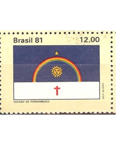 C1234 - BANDEIRAS DOS ESTADOS - PERNAMBUCO NOVO 3449