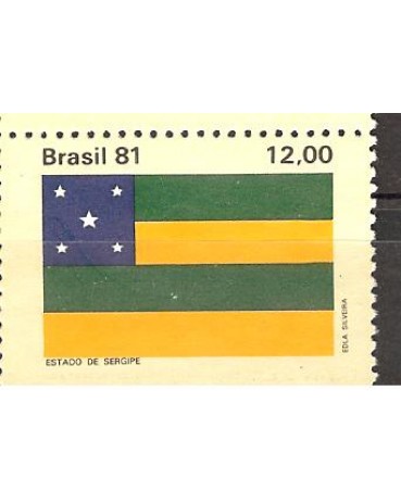 C1235 - BANDEIRAS DOS ESTADOS - SERGIPE - Novo 3452