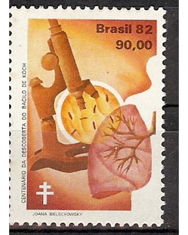 C1248 - TUBERCULOSE - BACILO DE KOCH - 1982 NOVO 3472