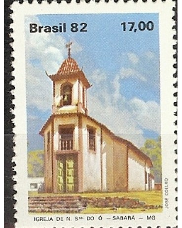 C1266 -1982 BARROCO MINEIRO - IGREJA N.S. DO Ó 3487 MINT