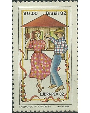 C1282  FANDANGO PARANAENSE - O CASAL   3500 mint