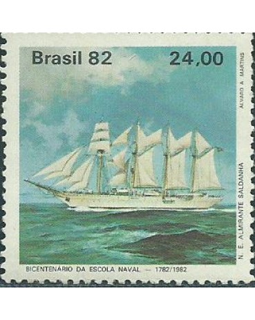 C1303 - ESCOLA NAVAL - ALM. SALDANHA - 1982   Mint  3515